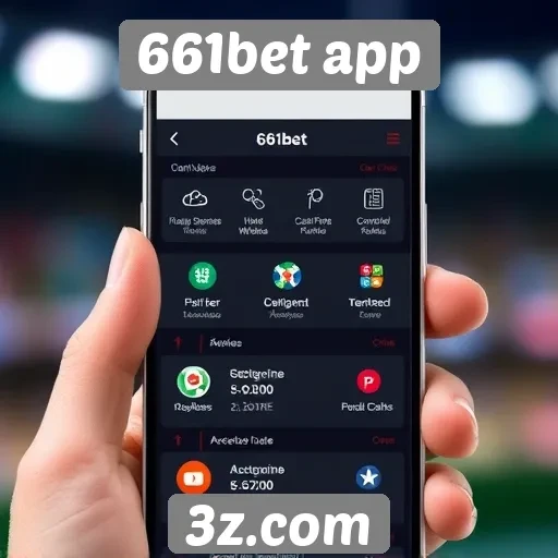 Usabilidade do 661bet app em dispositivos móveis